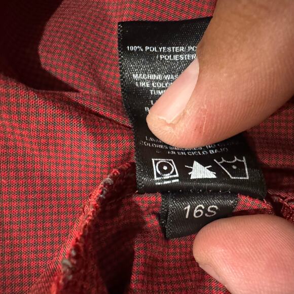 Kuhl Elder AFC red short sleeve button shirt men’s large hiking outdoor - Picture 8 of 10